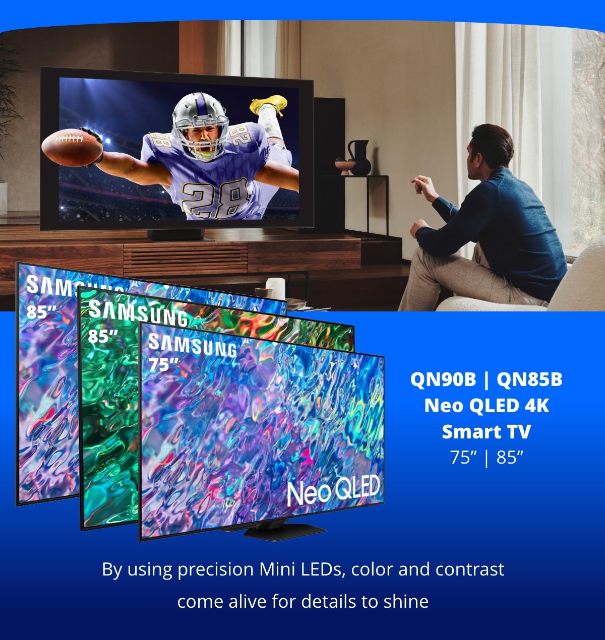 Save on Samsung Neo QLED 4K TVs