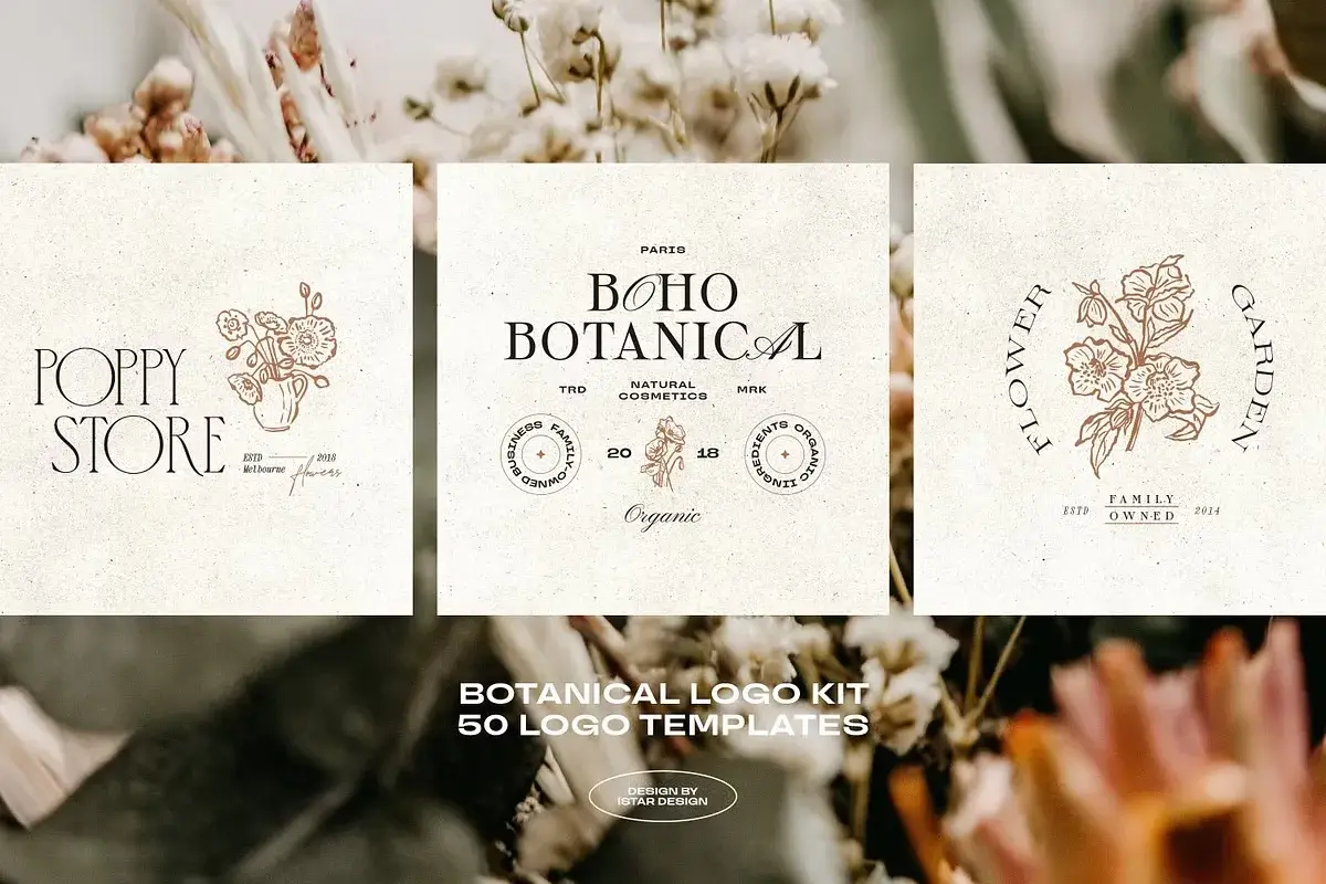 Botanical Logo Kit