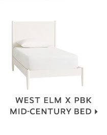 WEST ELM X PBK MID-CENTURY BED