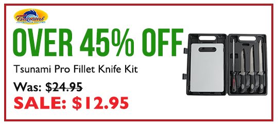 Over 45% OFF - Tsunami Pro Fillet Knife Kit
