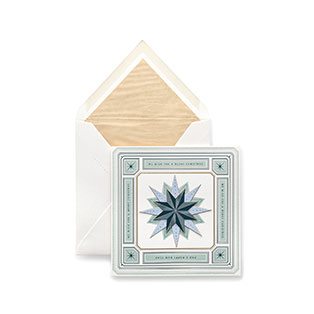 Spinning Star Christmas Cards