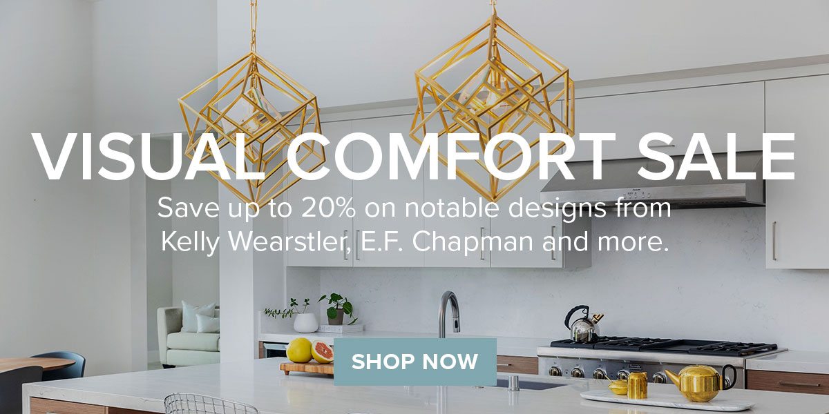 Visual Comfort Sale. Save up to 20%.
