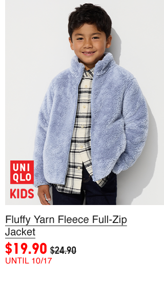 PDP 8 - K FLUFFY YARN FLEECE JACKET