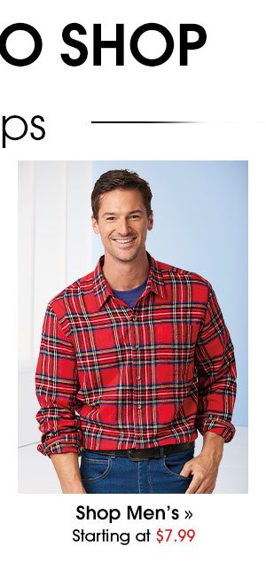 Shop Men's Tops!