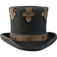 Steampunk Secret Top Hat