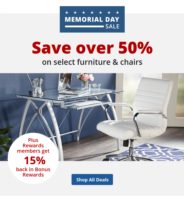 Save over 50% on select furniture