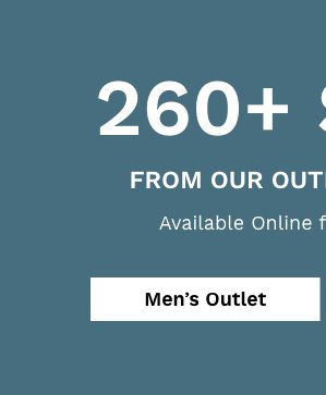 Shop Men's Outlet Online