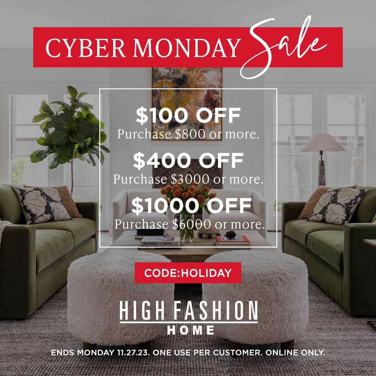 Cyber Monday Sale