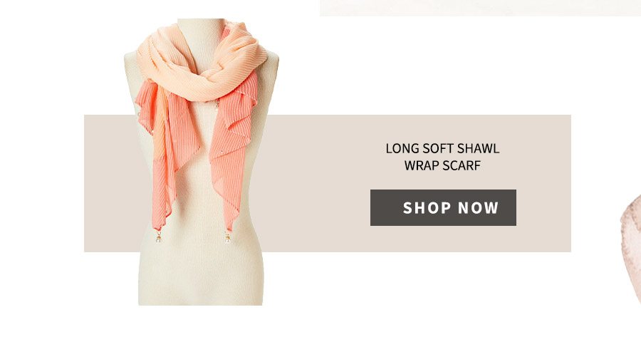 Long Soft Shawl Wrap Scarf 