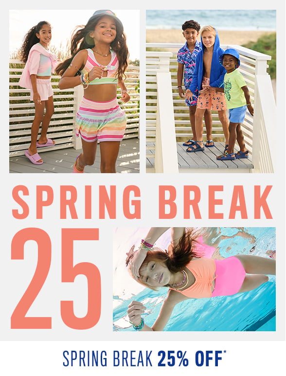 25% off Spring Break Shop