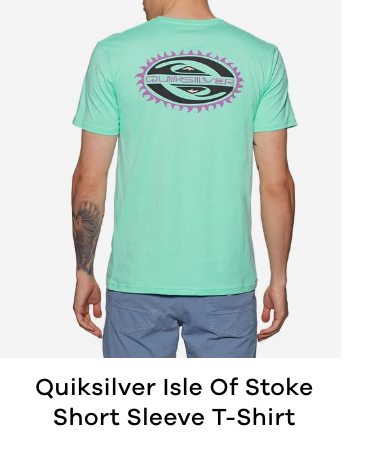 Quiksilver Isle Of Stoke Short Sleeve T-Shirt