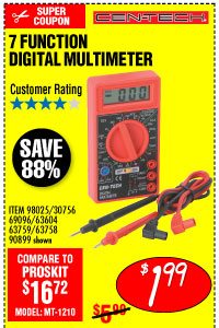 7 Function Digital Multimeter