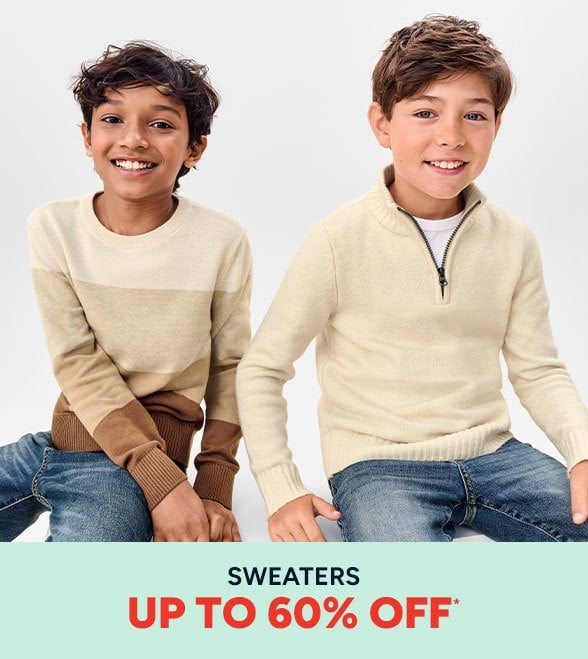 Up to 60% off Sweaters