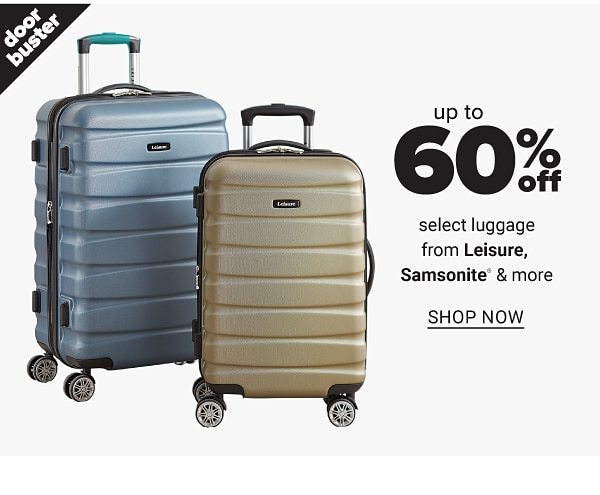 Up to 60% off select Luggage - Shop Now