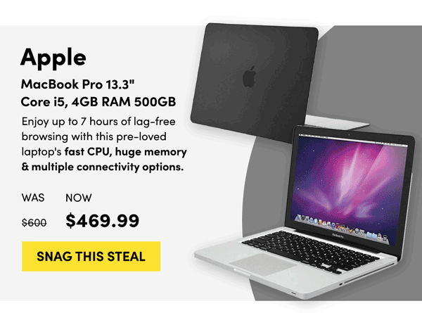 Apple MacBook Pro | Snag This Steal