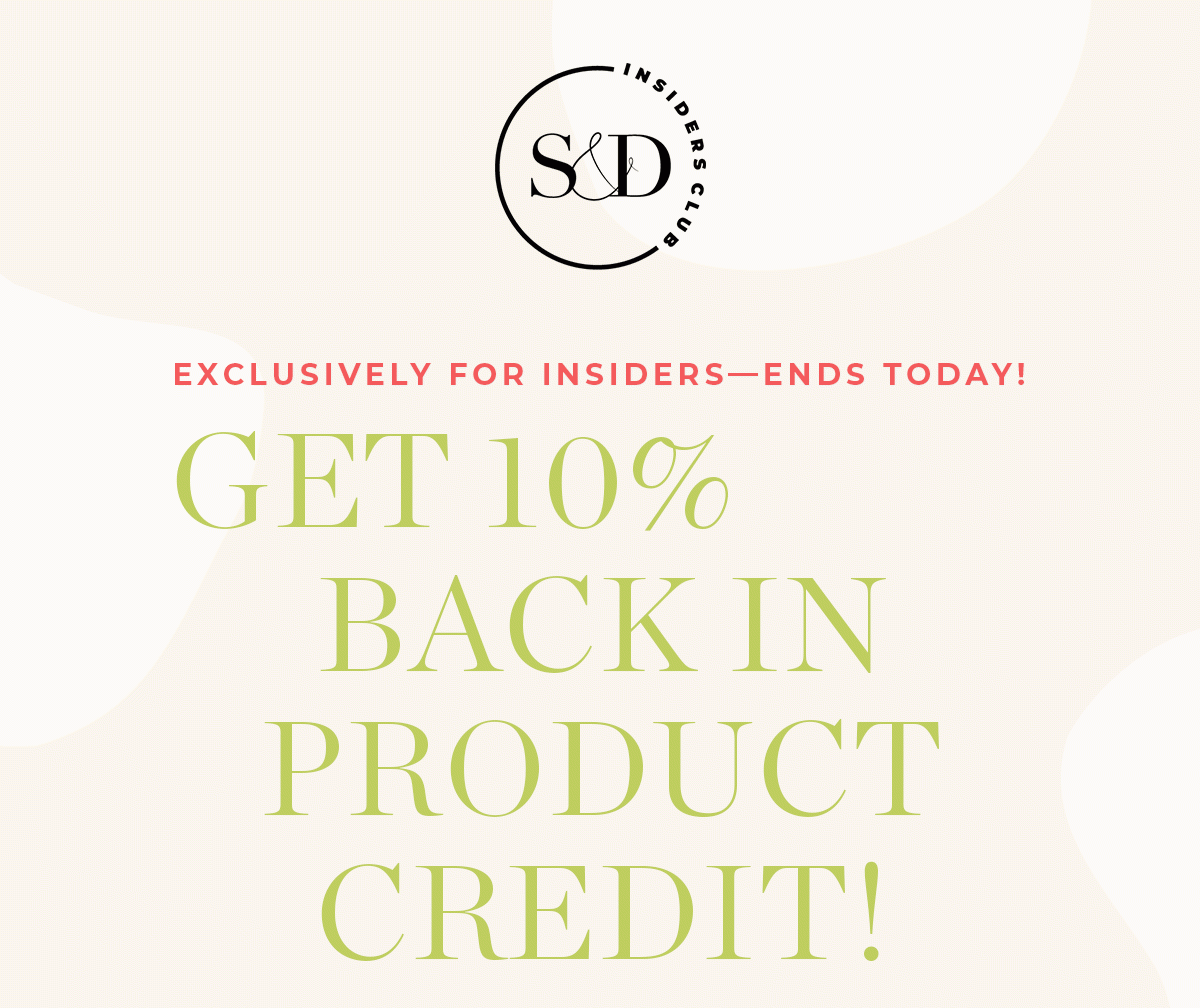Get 20% Back in Product Credit