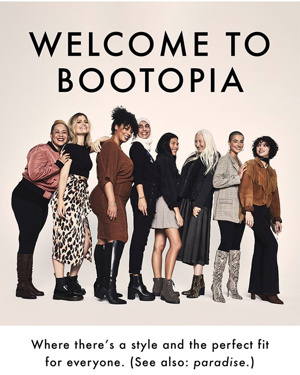 WELCOME TO BOOTOPIA