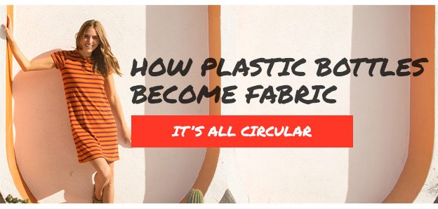 How plastic bottles become fabric