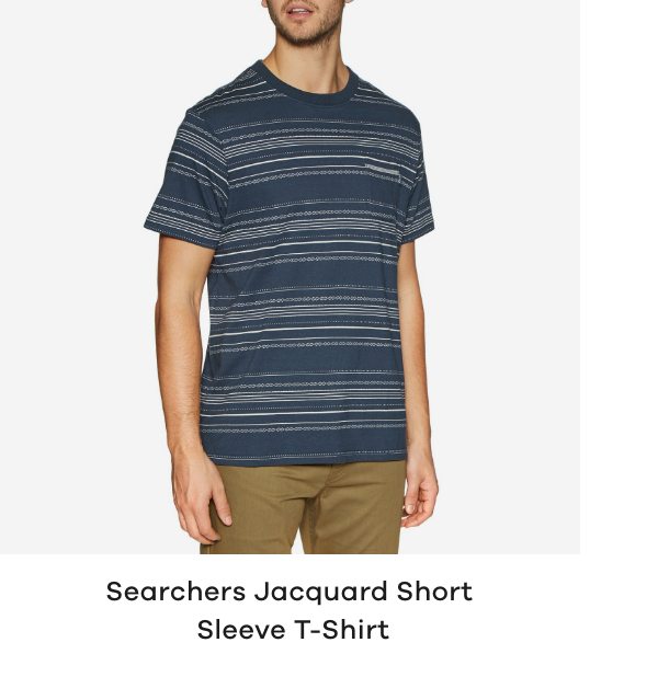 Rip Curl Searchers Jacquard Short Sleeve T-Shirt