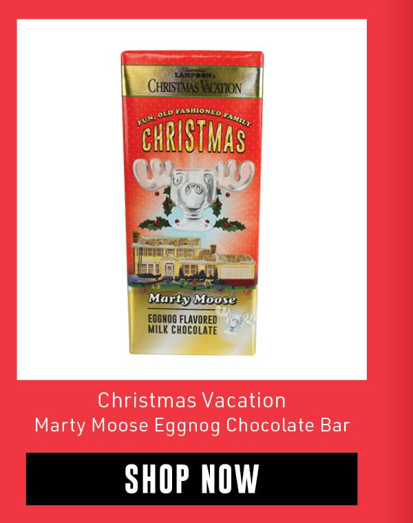 Christmas Vacatio Marly Moose Eggnog Chocolate Bar