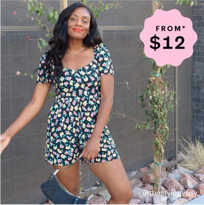 SHOP ROMPERS | FROM* $12