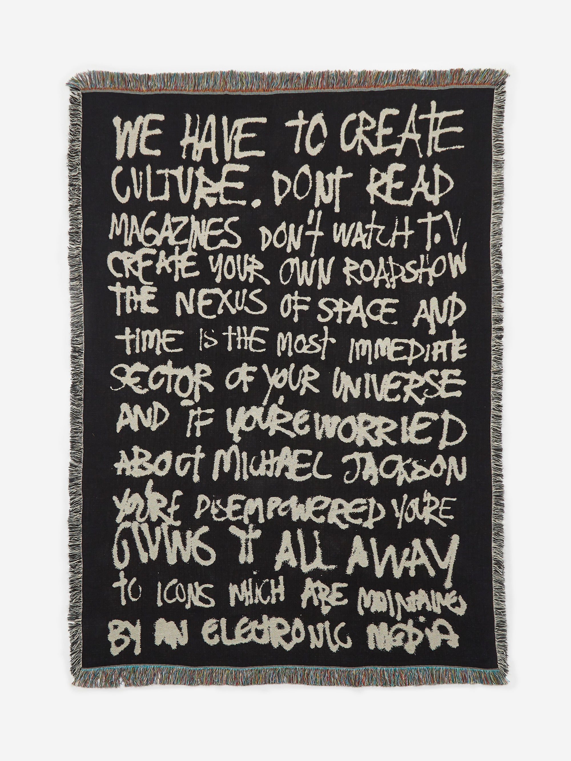 Image of Goods by Goodhood Lifestore Art Throw - Create Culture Print