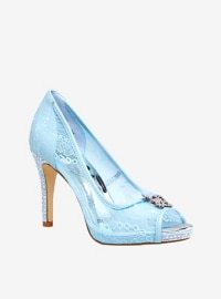 Cinderella Lace Slipper Heels