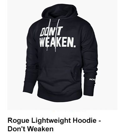 Don't Weaken Hoodie