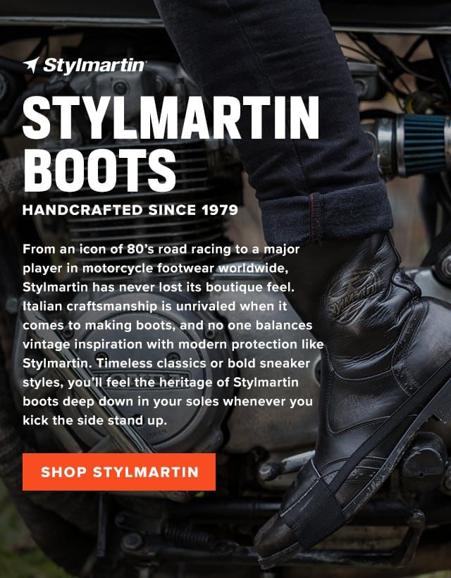 stylmartin iron riding shoes