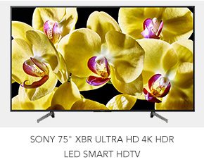 Shop Sony 75 XBR Ultra HD 4K HDR LED Smart HDTV