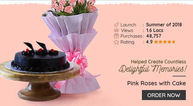 pink-roses-with-cake