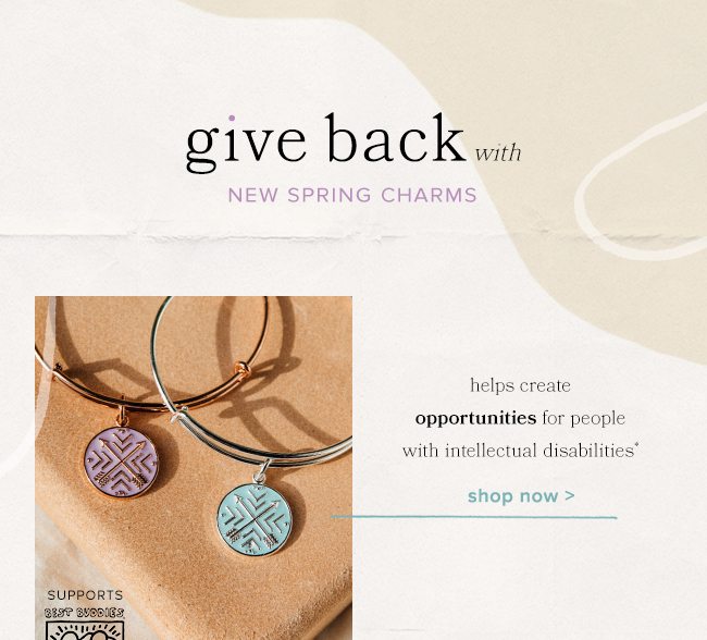 Shop the Arrows of Friendship charm that benefits Best Buddies International.