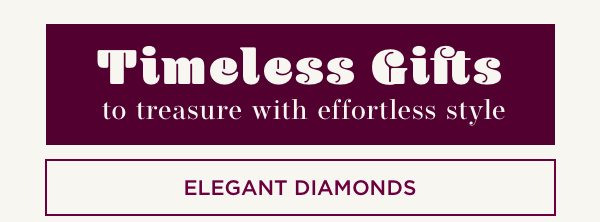Elegant diamond jewelry gifts