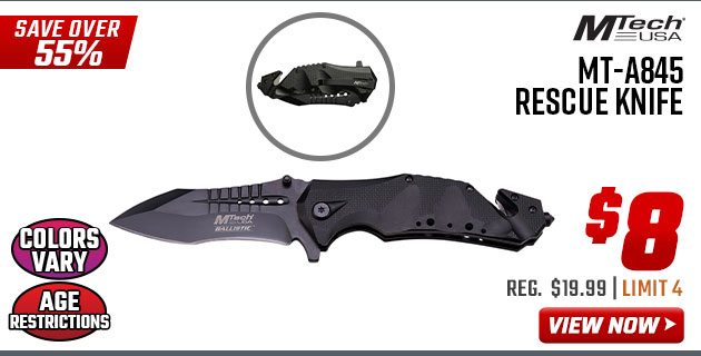 MTech USA MT-A845 Rescue Knife