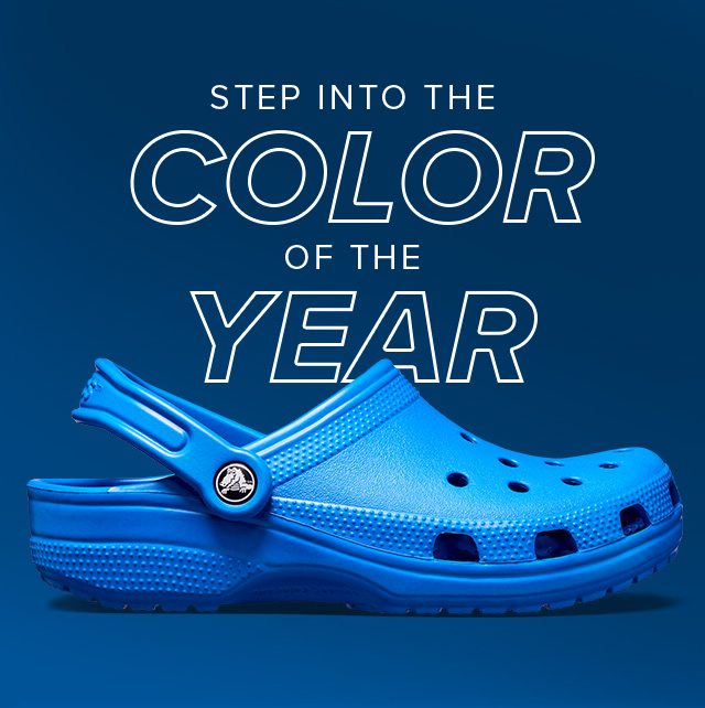 cool blue crocs