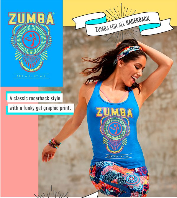 Zumba For All Racerback