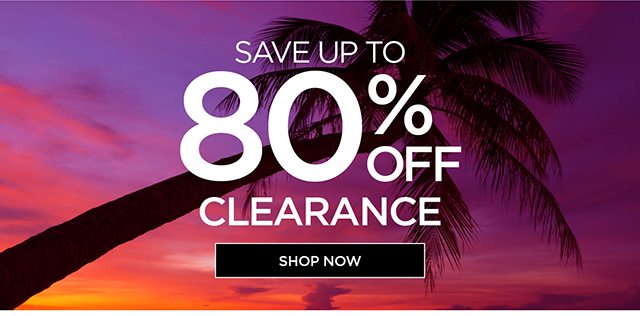 Save Up To 80% Off Clearance