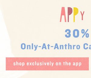 25% off select candles exclusively on the app.