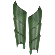 Alistair Leather Greaves