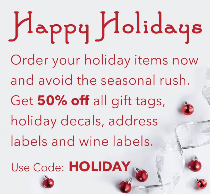 Happy holidays!!!! Buy early and get your holiday products in time. Shop the Holiday Collection and get 50% off with code: HOLIDAY