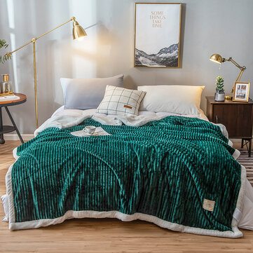 Double-sided Thicken Corduroy Blanket