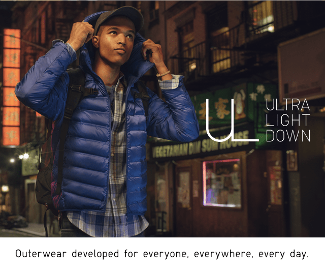 OUTERWEAR DEVELPOED FOR EVERYONE, EVERYWHERE, EVERY DAY.