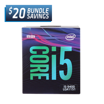 Intel Core i5-9400 Coffee Lake 2.9GHz Six-Core LGA 1151 Boxed Processor