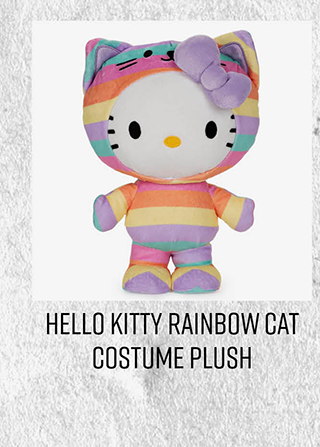 Hello Kitty Rainbow Cat Costume Plush