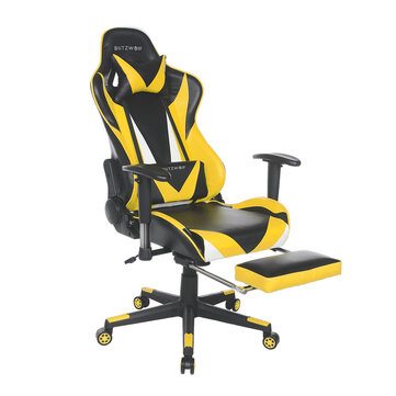 BlitzWolf® BW-GC2 Updated Version Gaming Chair Ergonomic Design 180°Reclining Adjustable Armrest Footrest Widen Backrest Home Office