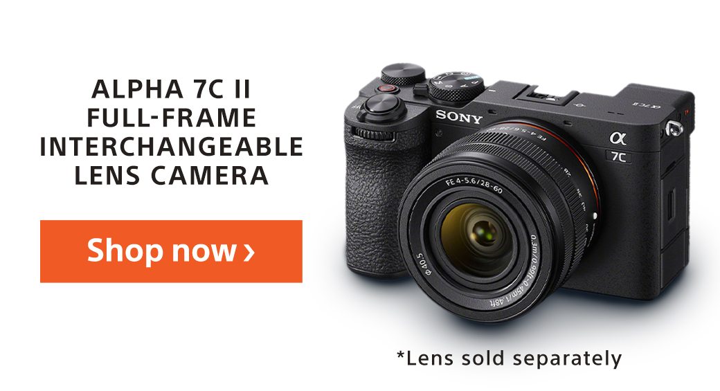 Alpha 7C II Full-Frame Interchangeable Lens Camera