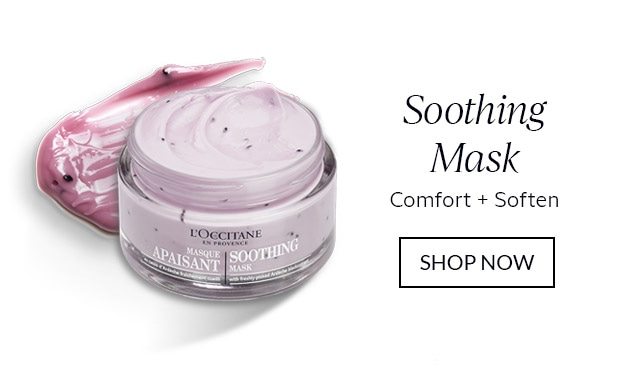 SOOTHING MASK. SHOP NOW
