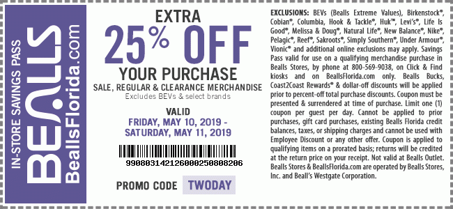 Extra 25% Off Your Purchase | Code TWODAY | Get Coupon