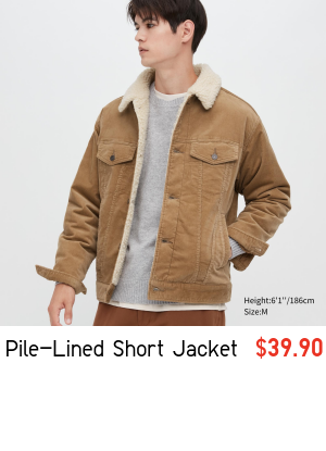 Pile-Lined Short Jacket