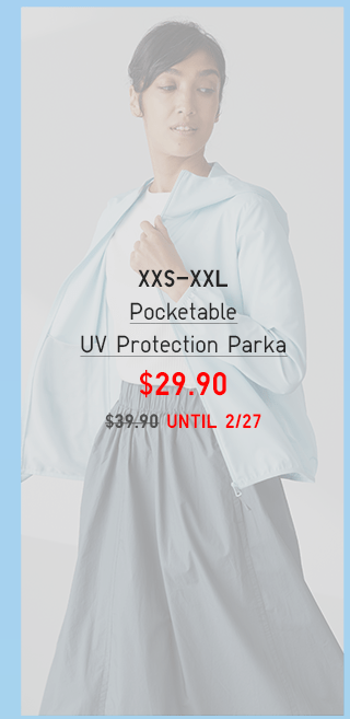 BODY2 PDP2 - POCKETABLE UV PROTECTION PARKA